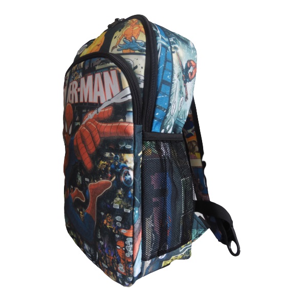 Morral Unisex Sublimado CALZADO GUERREROS TX-010 Spider Man III Multicolor